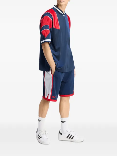 adidas mesh-panelled T-shirt