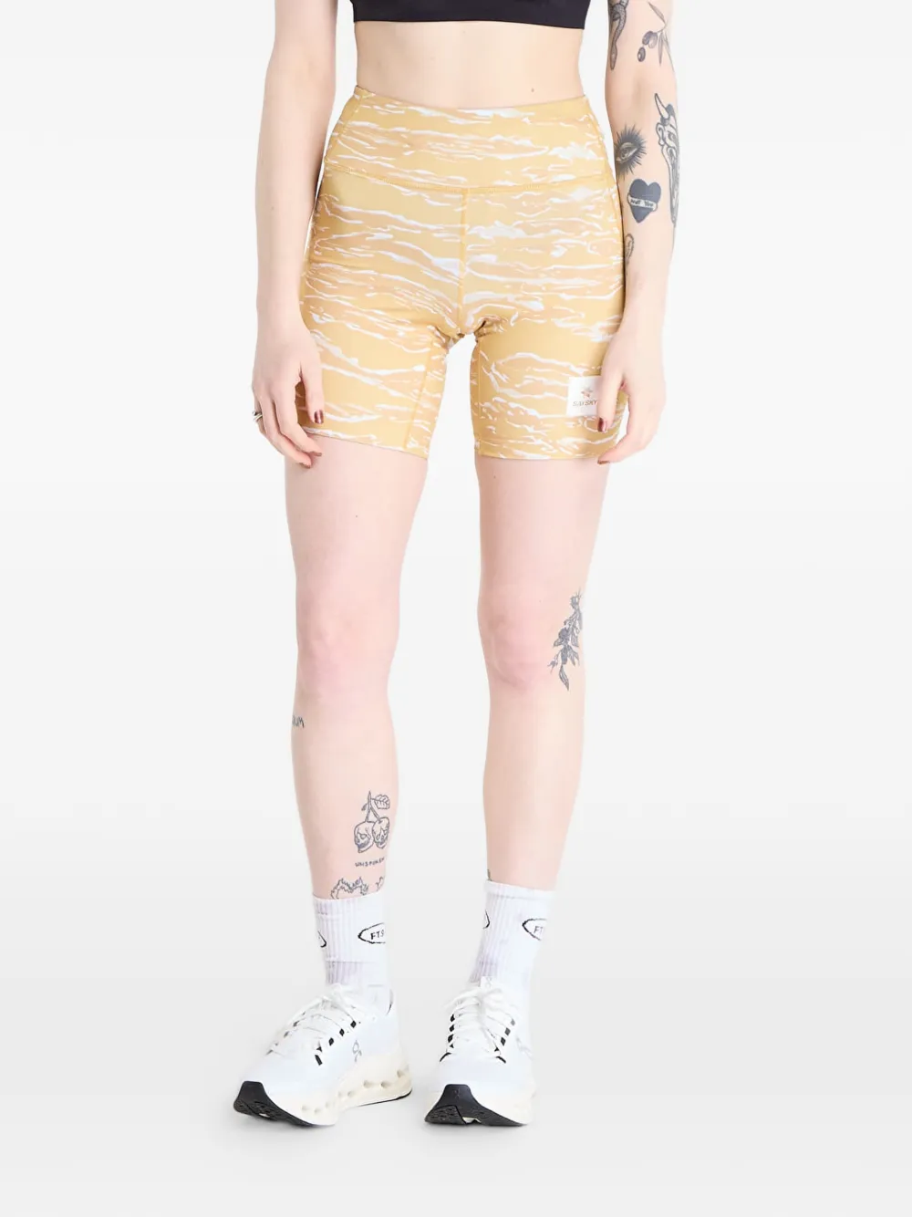 SAYSKY Tiger Combat + shorts - Giallo