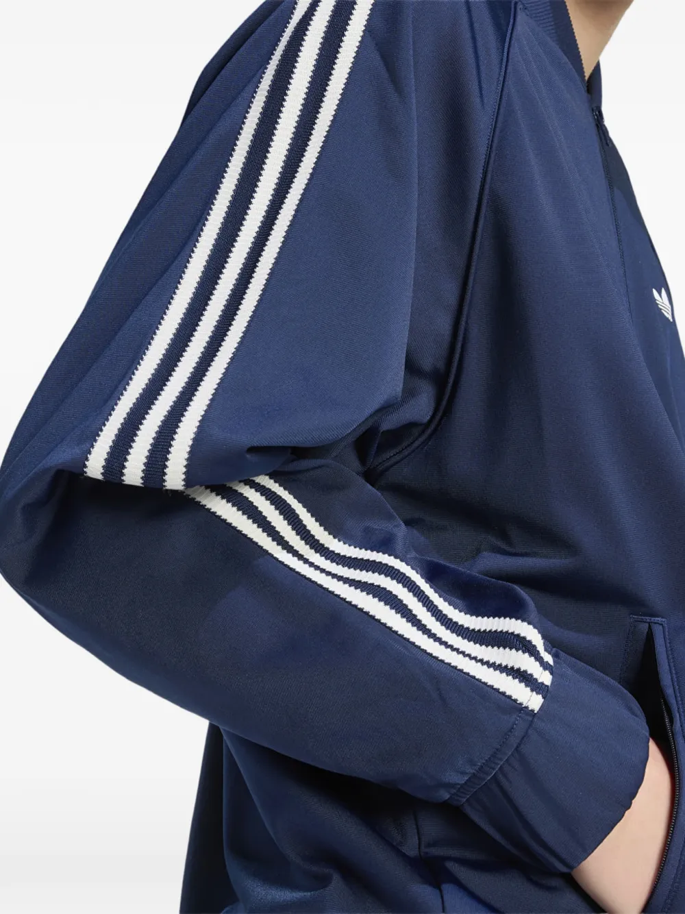 adidas Britcore Superstar trui met rits Blauw