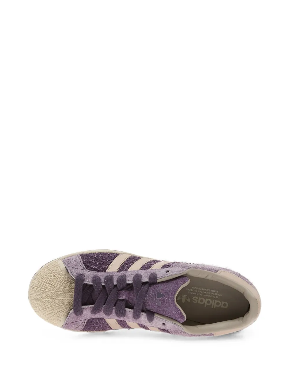 adidas Superstar II panelled sneakers Paars
