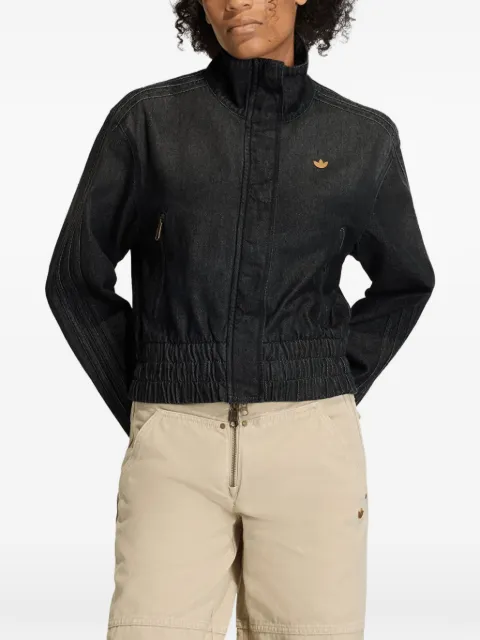 adidas denim track jacket