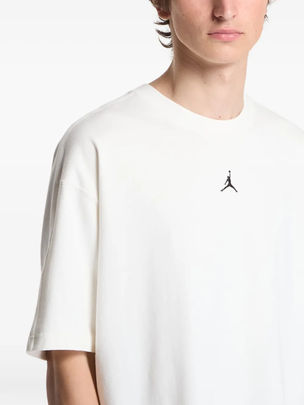 Jordan Flight T-shirt met logo-print Beige