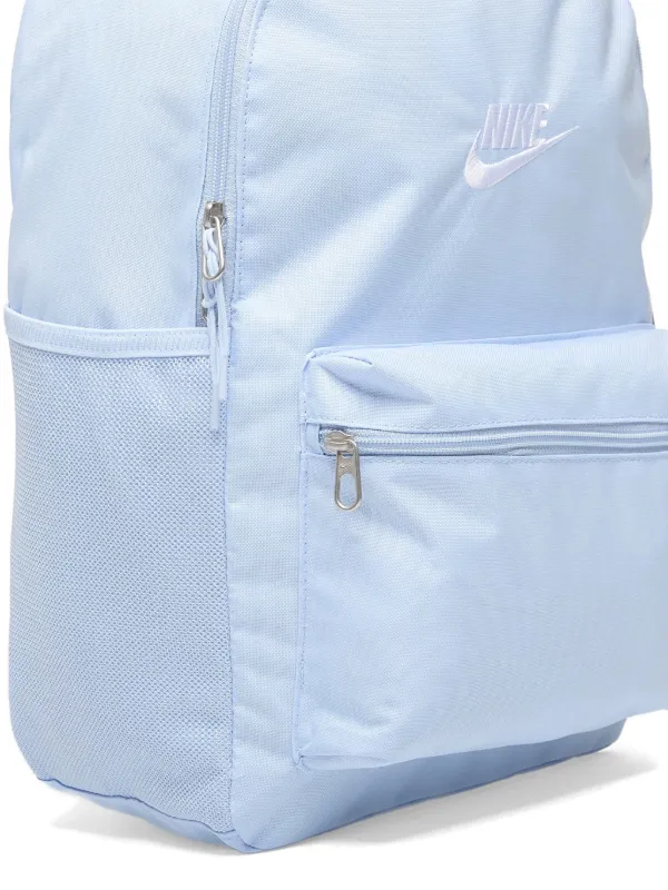 baby blue nike backpacks Unisex Heritage Backpack, White Its main compartment is paired with a zip front pocket for smaller items. These Nike backpacks come with