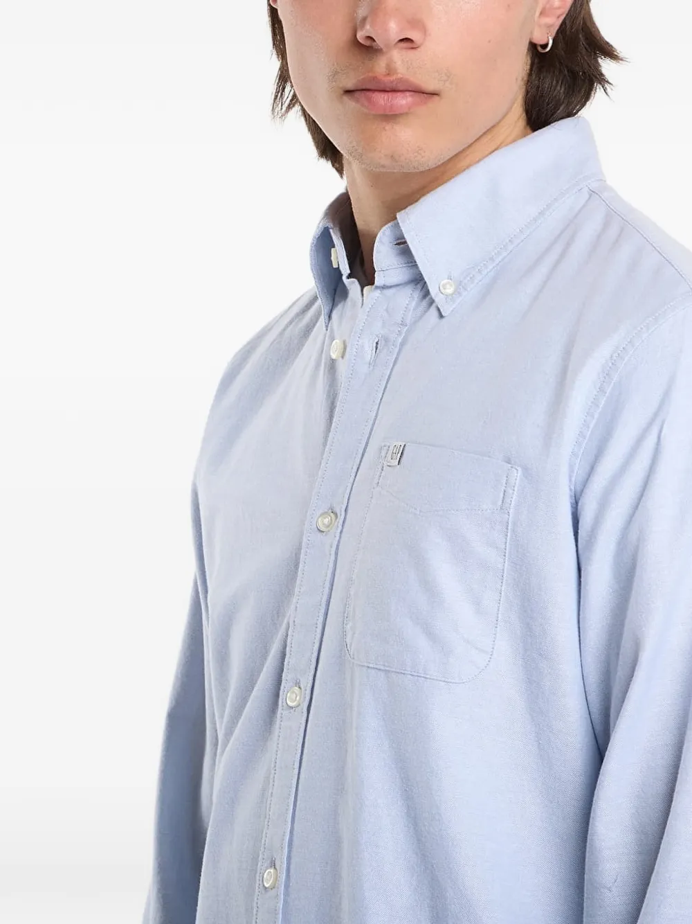 GAP Button-down Oxford overhemd Blauw