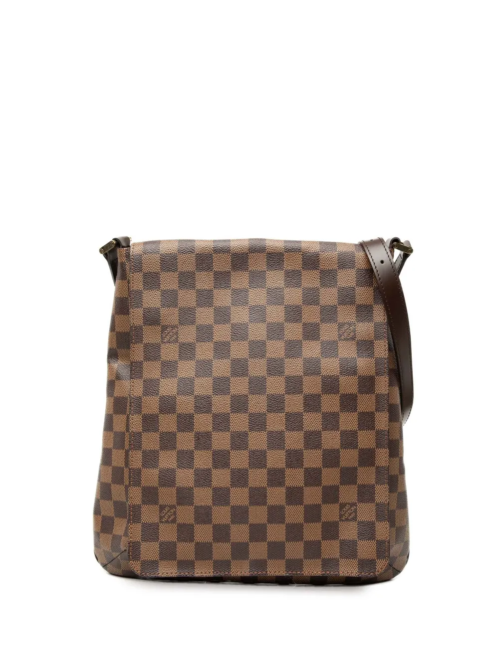 Louis Vuitton Pre-Owned 2005 Damier Ebene Musette Salsa GM crossbody bag - Braun