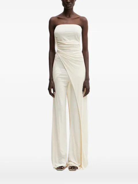 Rick Owens Lilies top strapless fruncido
