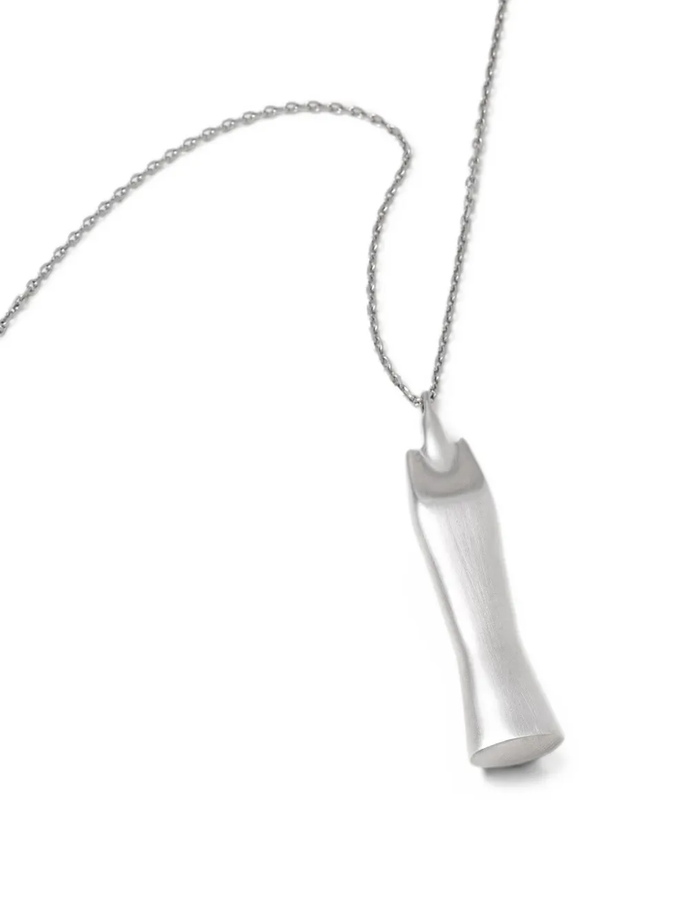 Rick Owens DRKSHDW Sister sculptural-pendant necklace - Silver