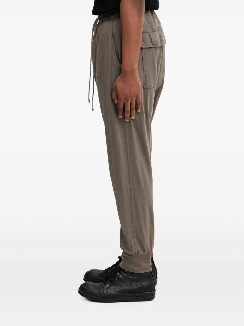 Rick Owens DRKSHDW Trainingsbroek met verlaagd kruis Bruin