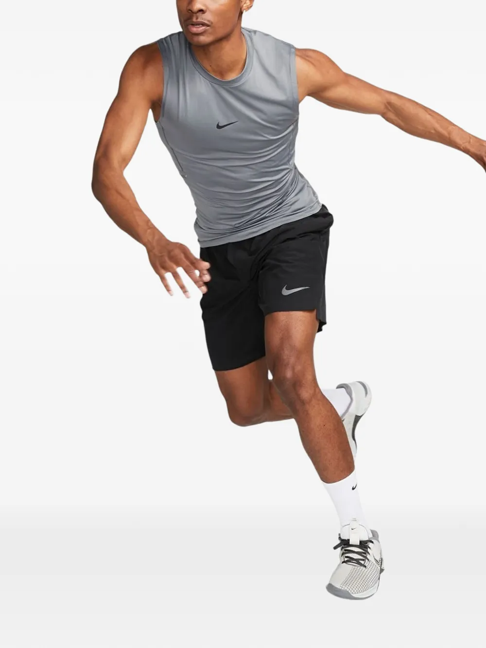 Nike Pro mouwloze top Grijs