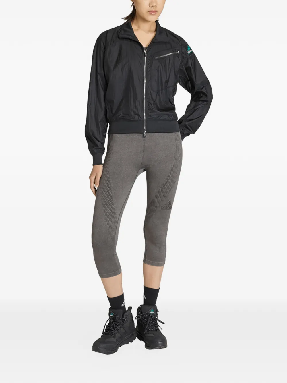 adidas Equipment trainingsjack met logopatch Zwart
