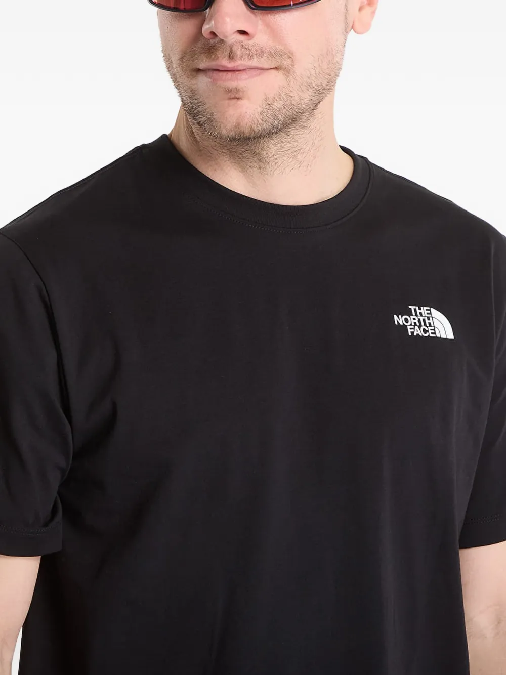 The North Face Box Nse T-shirt met grafische print Zwart