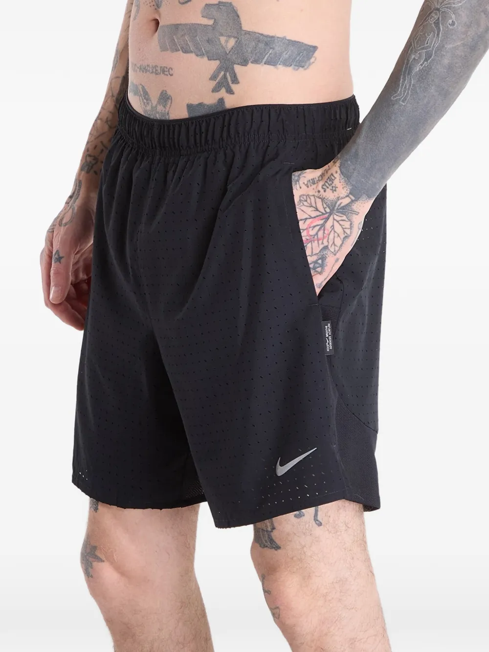 Nike Dri-FIT Challenger Breathe shorts Zwart