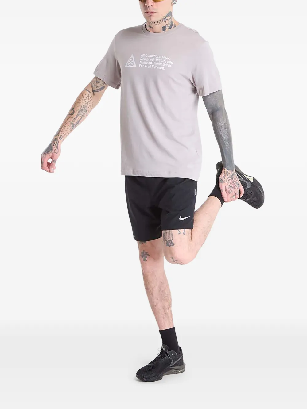 Nike Dri-FIT Challenger Breathe shorts Zwart