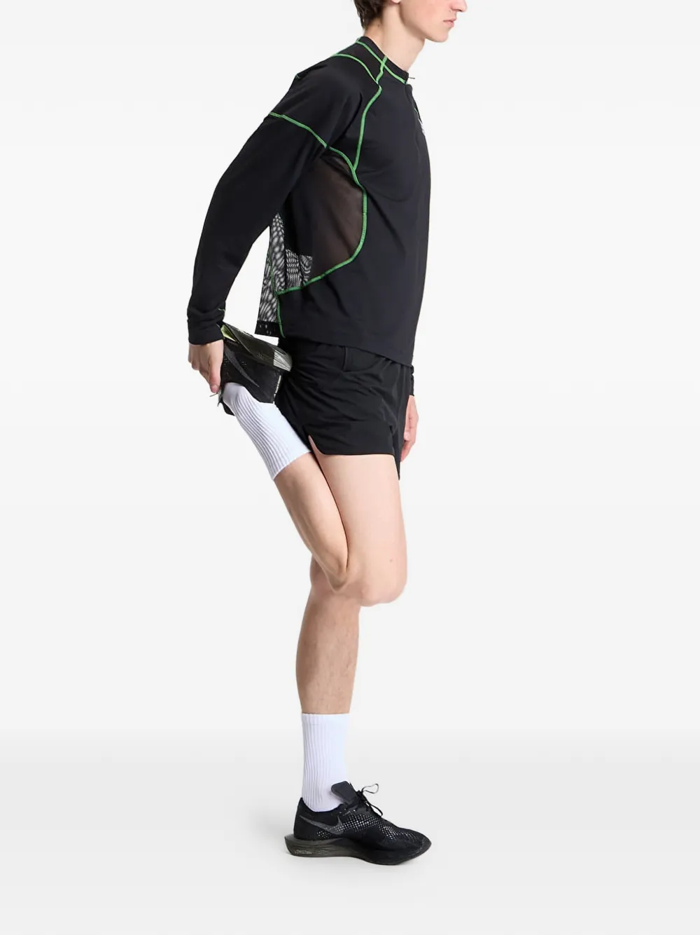 Nike ACG Vault top met contrasterend stiksel Zwart