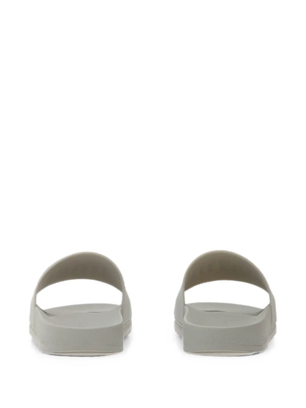 Palm Angels logo-print slippers Grijs