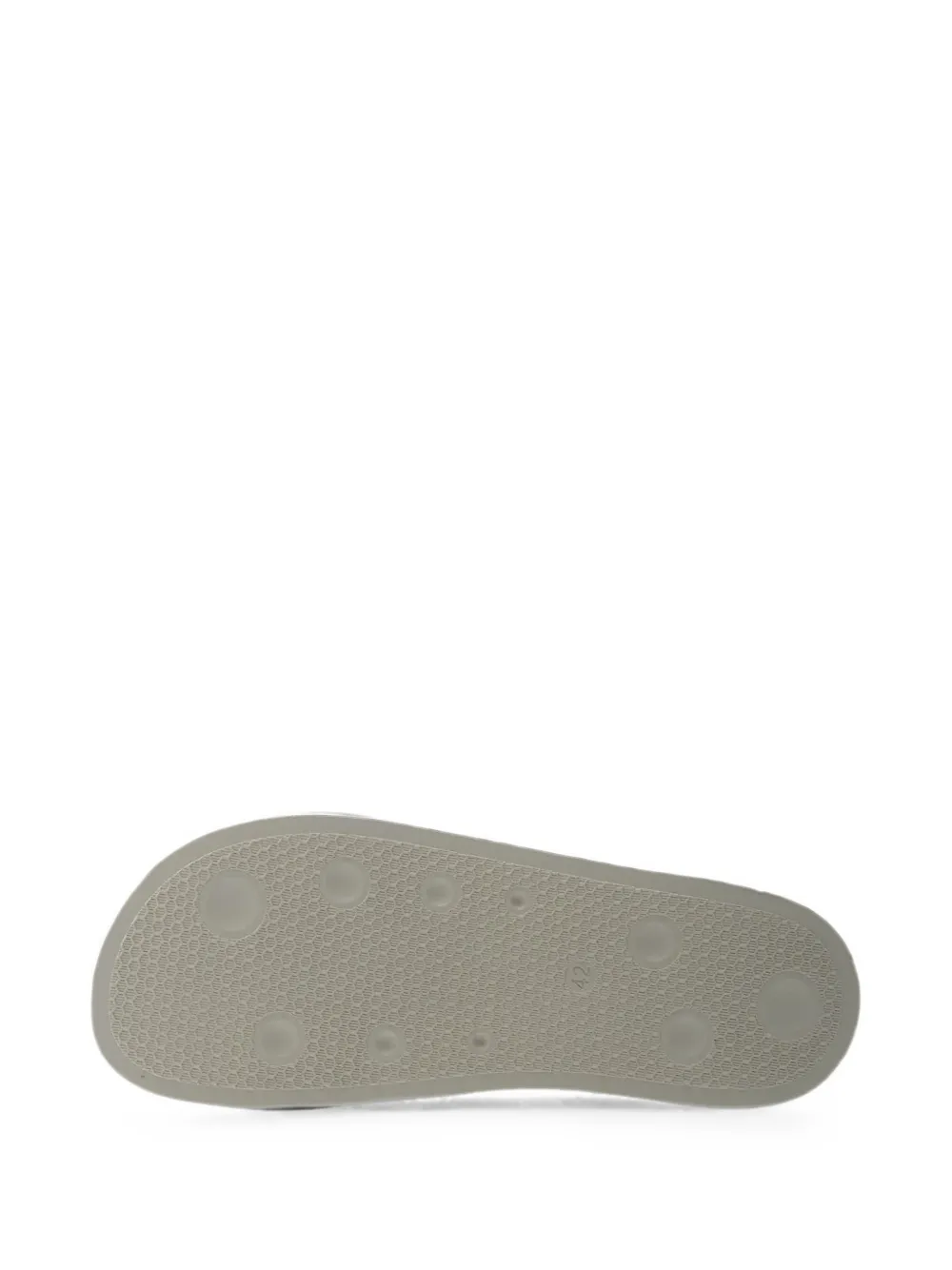 Palm Angels logo-print slippers Grijs