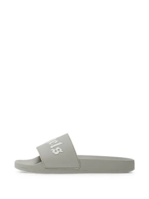 Palm Angels logo-print slippers
