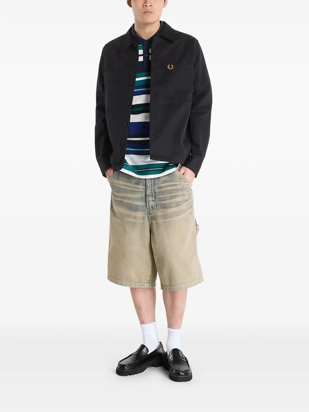  Fred Perry Camicia - Nero 