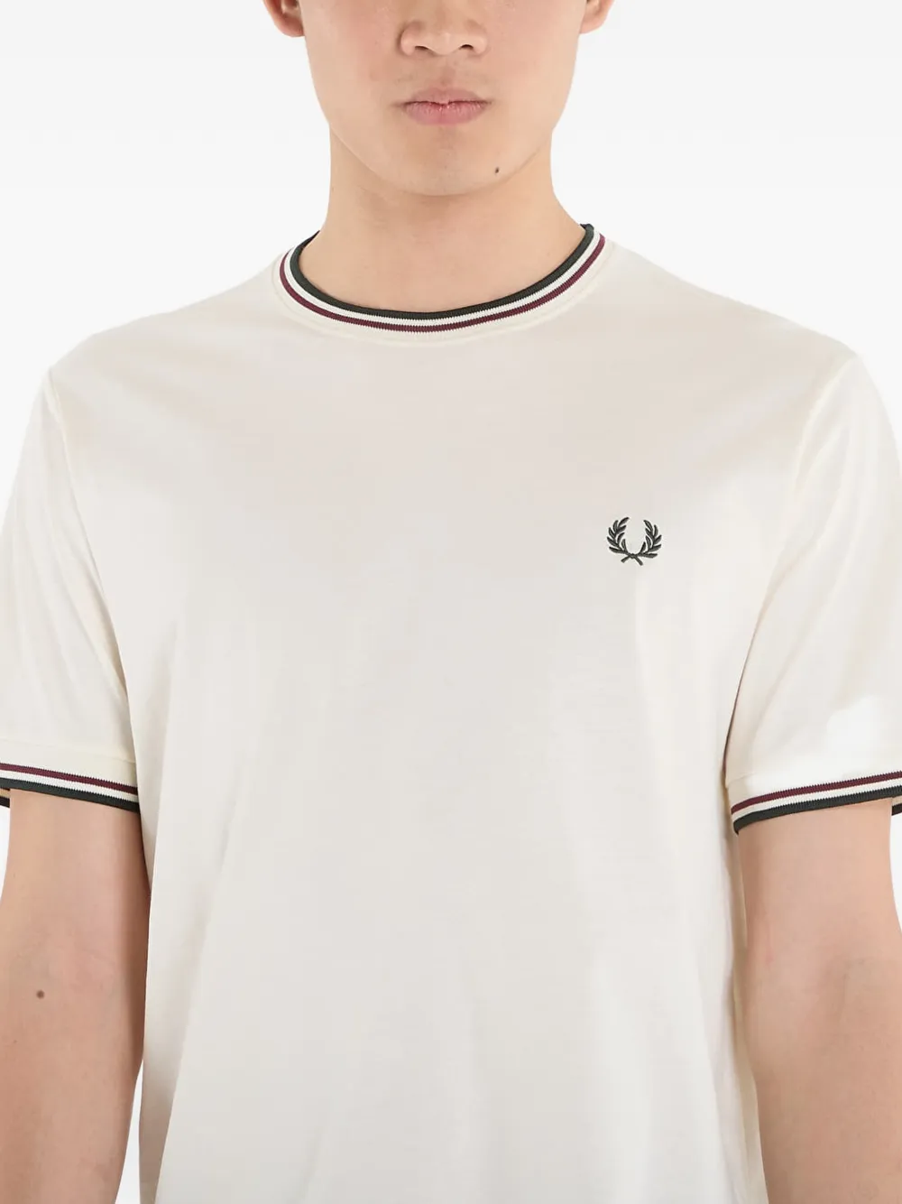 Fred Perry T-shirt Beige