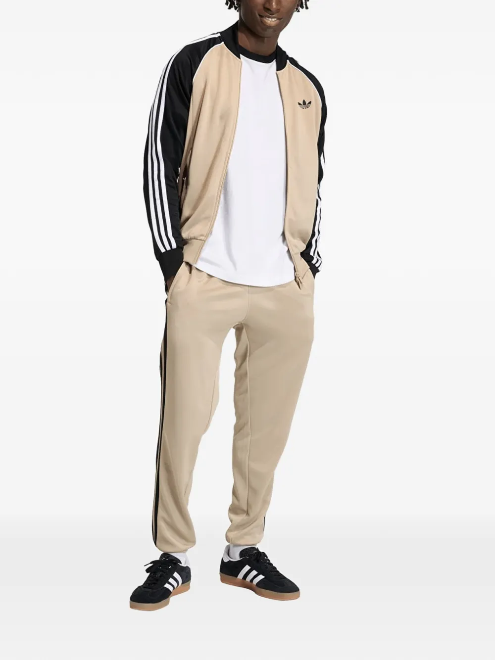 adidas Sst trainingsjack Beige