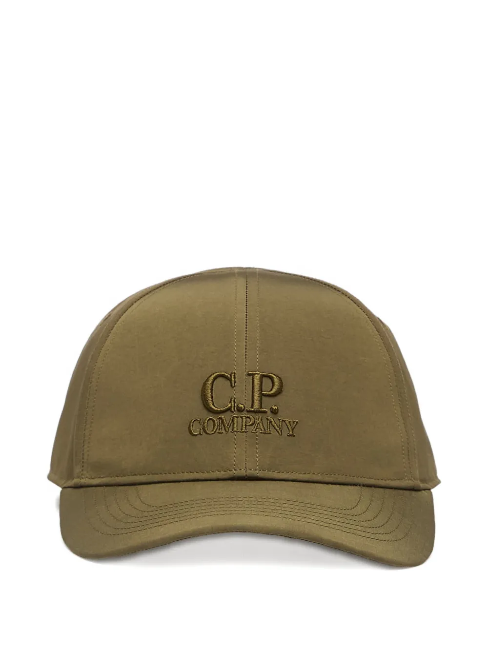 C.p. Company Chrome-r Logo Cap In Green