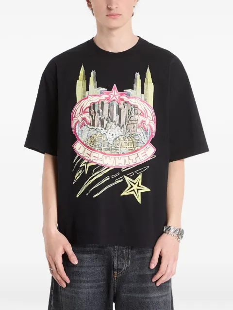 Off-White Big Frame World Skate graphic-print T-shirt