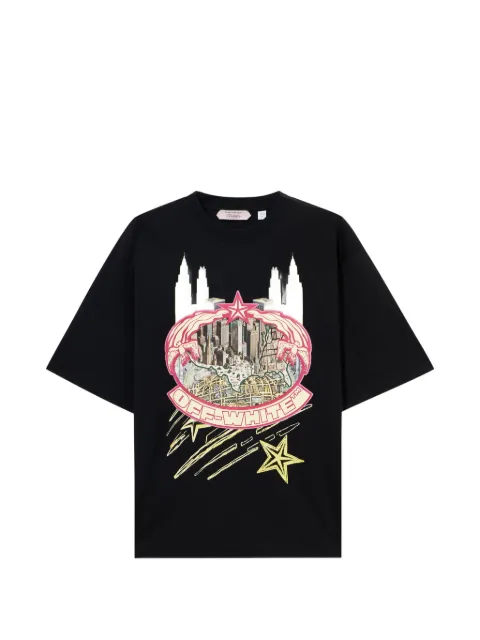 Off-White Big Frame World Skate graphic-print T-shirt