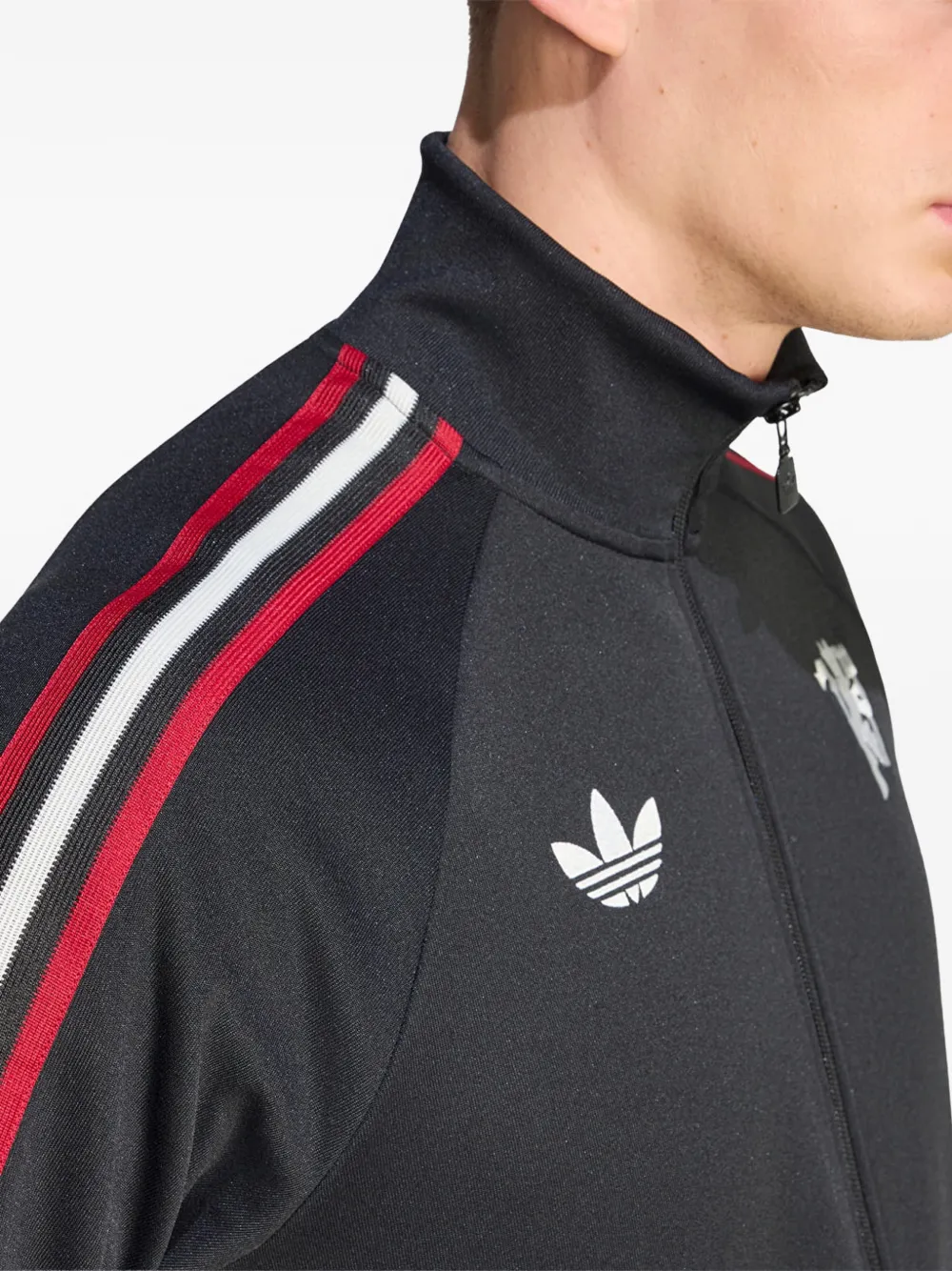adidas Manchester United Originals trainingstop Zwart