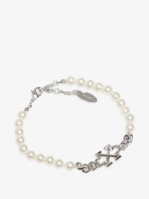 Off-White Arrows pearl-embellished bracelet