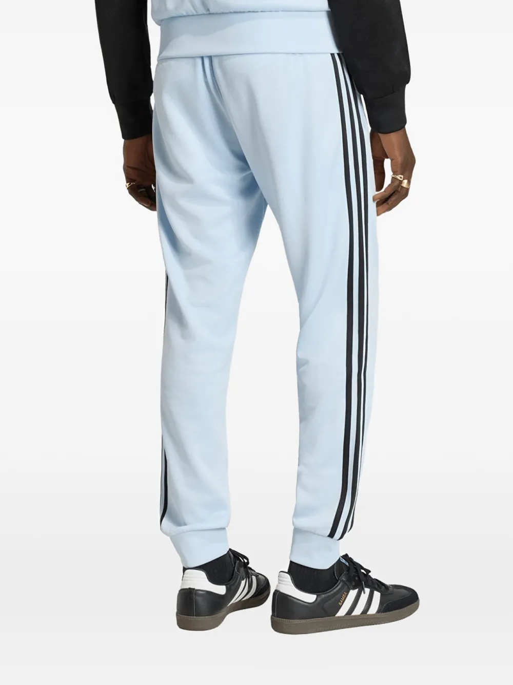 adidas SST logo-detail track pants Blauw