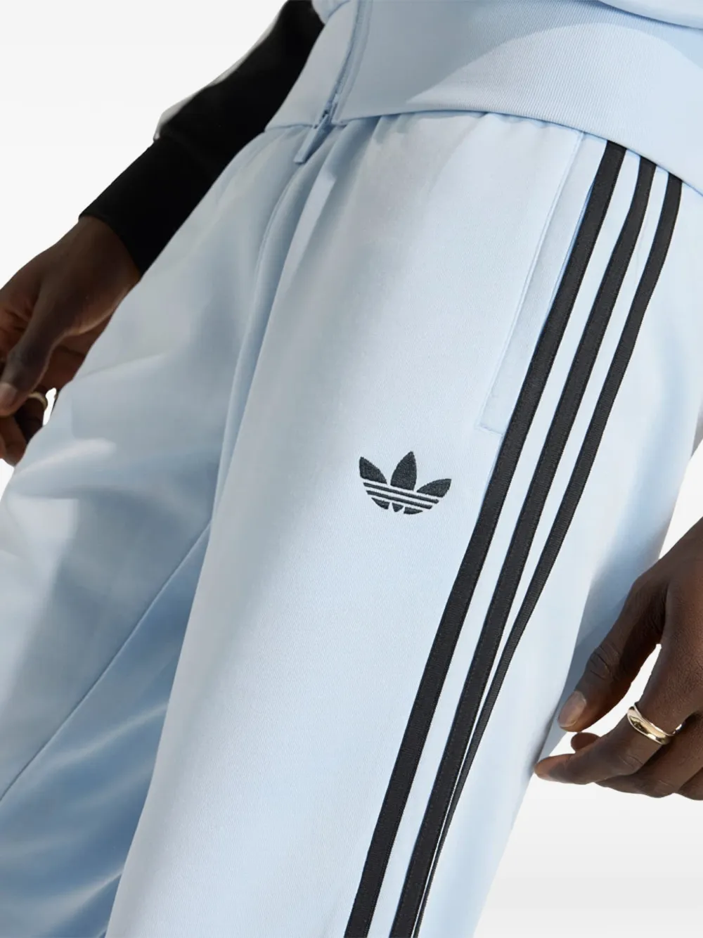 adidas SST logo-detail track pants Blauw