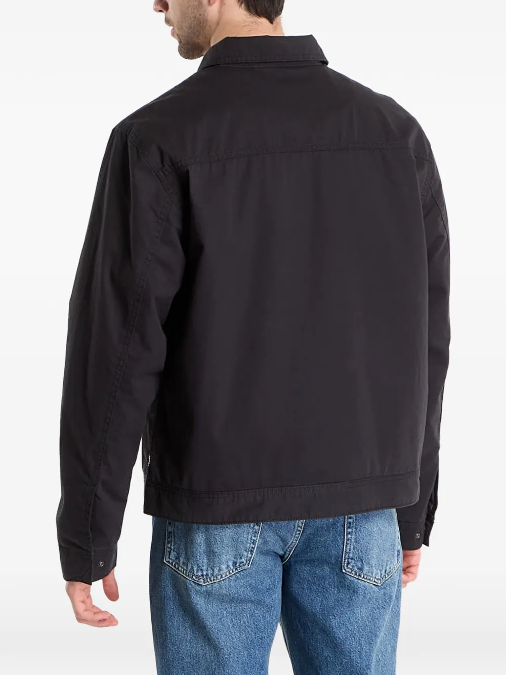 Vans Pomona Station lichtgewicht jack Zwart