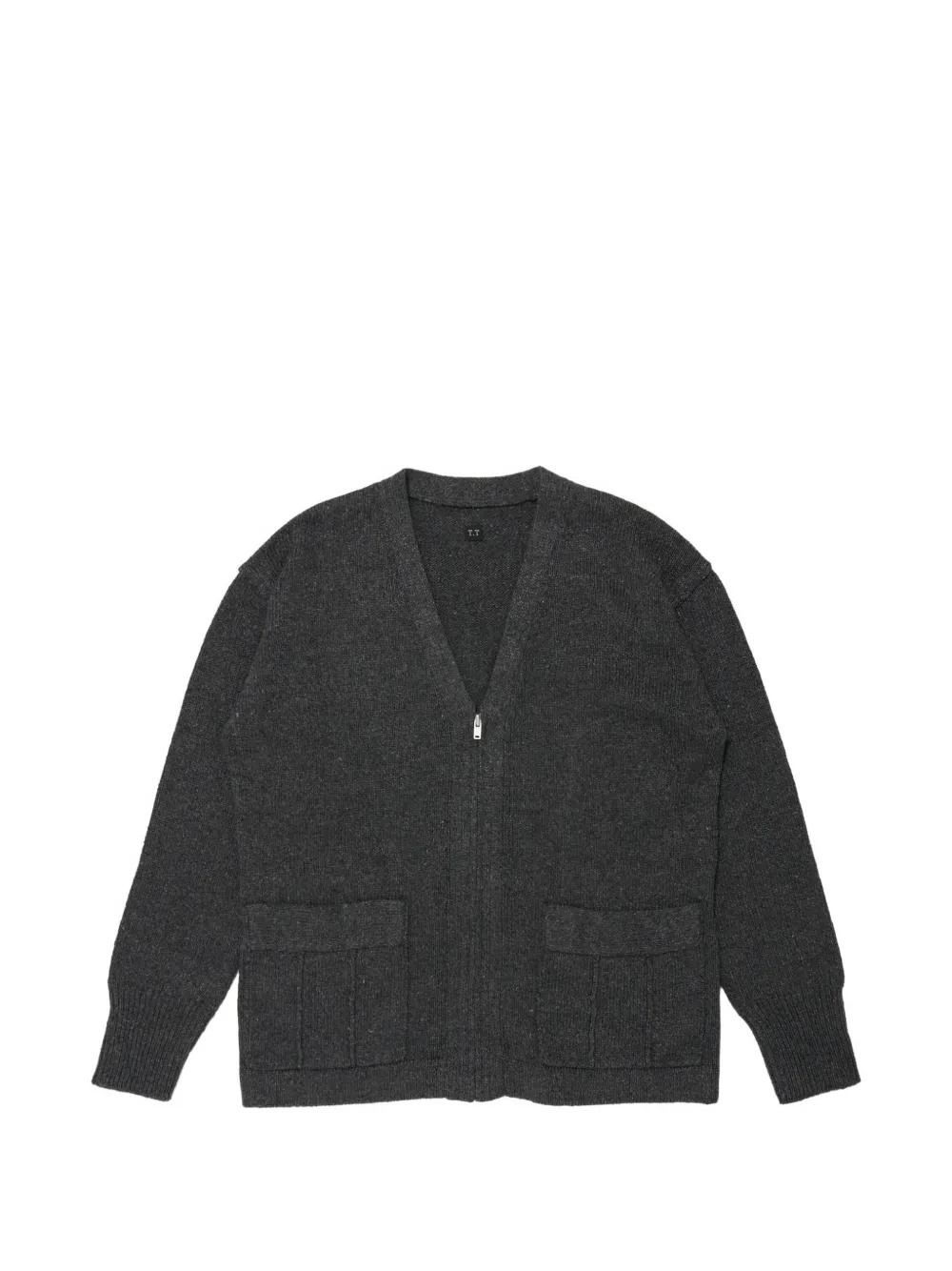 TAIGA TAKAHASHI Lot. 530 zip-up cardigan - Grigio
