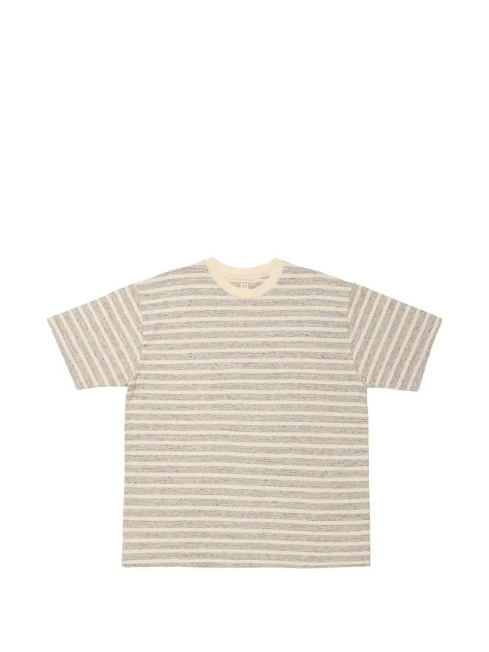 TAIGA TAKAHASHI Lot. 617 striped T-shirt - Toni neutri