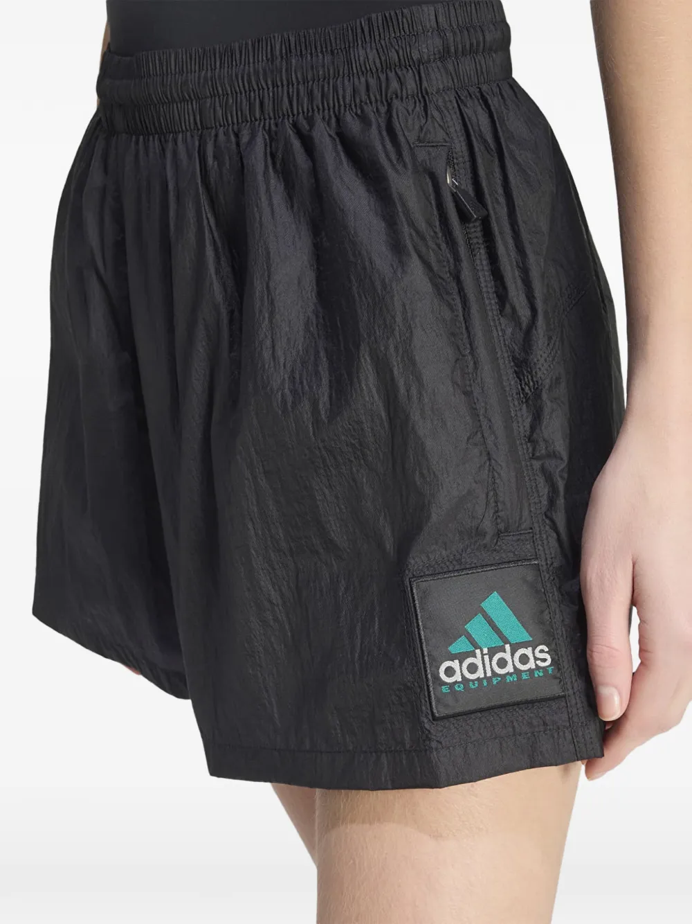 adidas Equipment shorts met logopatch Zwart