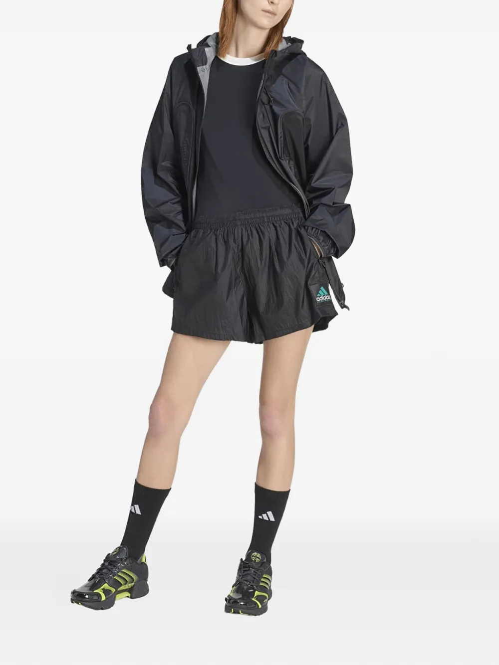 adidas Equipment shorts met logopatch Zwart