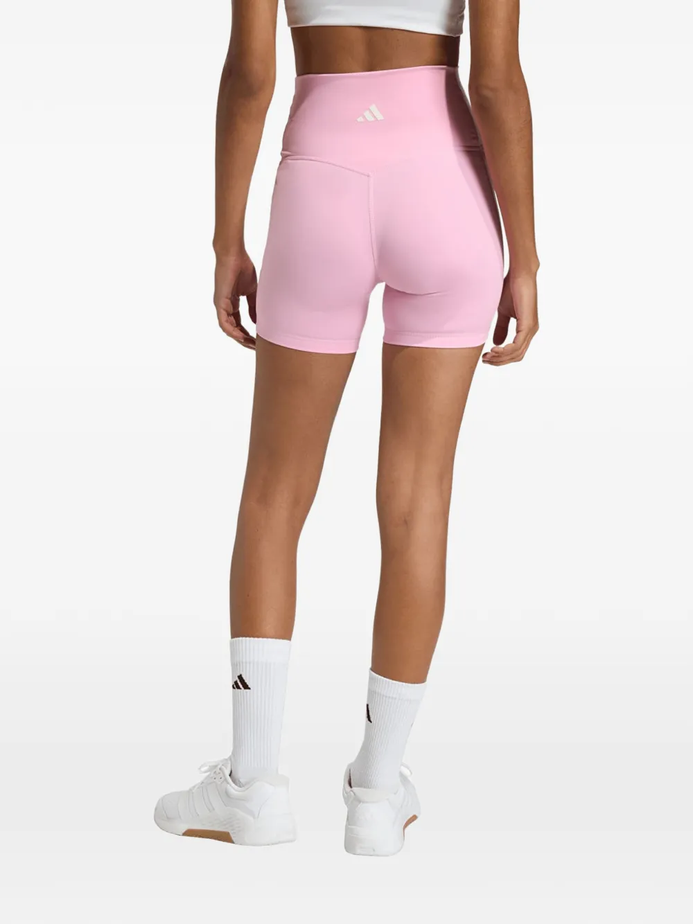 adidas Studio All Me trainingsshorts Roze