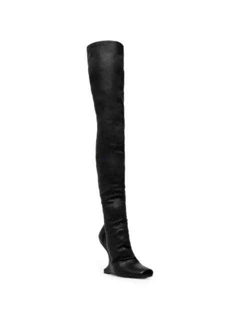 Rick Owens Lilies sculptural-heel open-toe boots