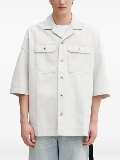 Rick Owens DRKSHDW Magnum Tommy patch-pocket short-sleeve shirt
