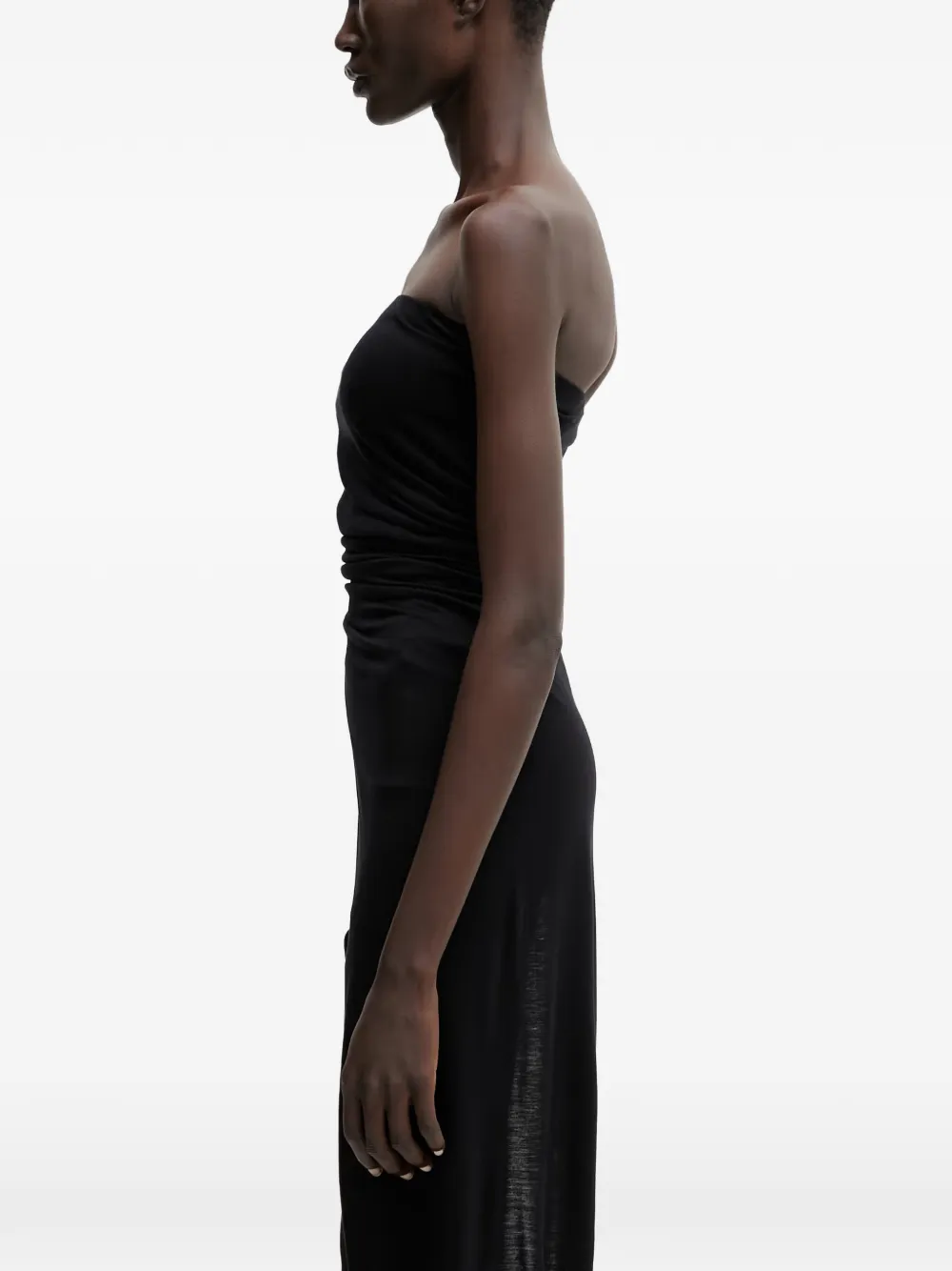 Rick Owens Lilies Strapless top Zwart