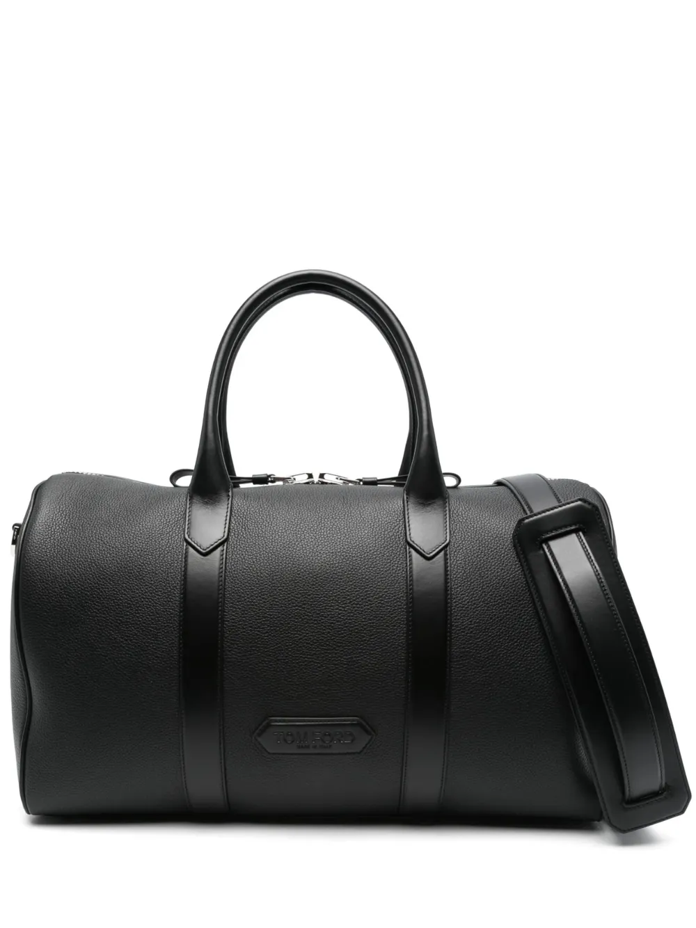 TOM FORD leather holdall - Schwarz