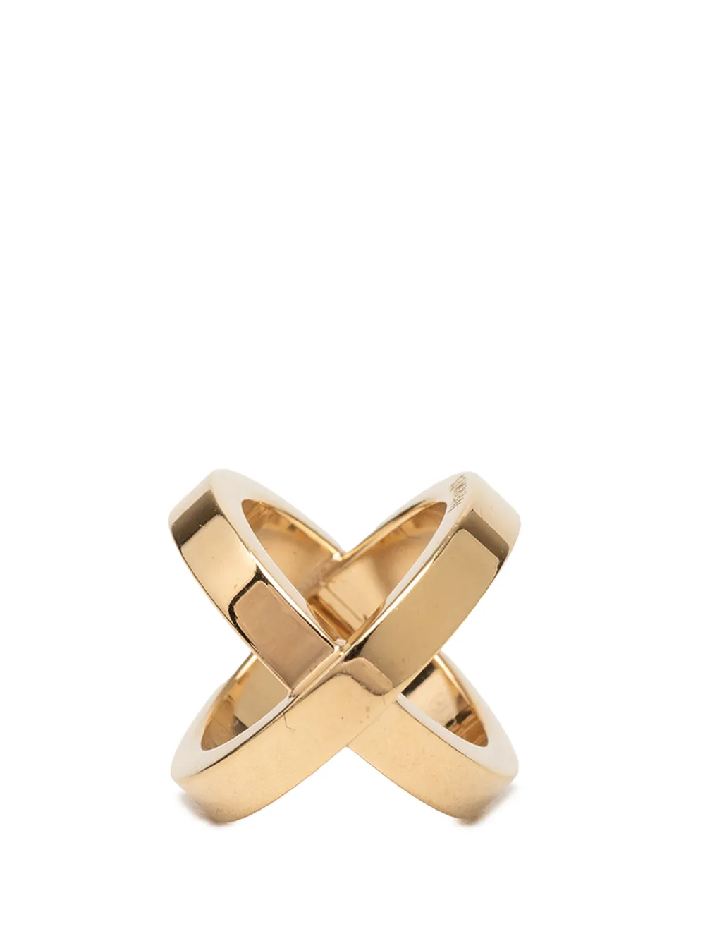 Hermès Pre-Owned 1990-2020 Gold Plated Cosmos Ring scarf rings - Oro