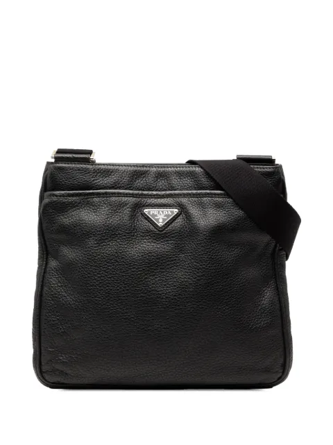 Prada Pre-Owned 2013-2026 Vitello City Zip Top crossbody bag