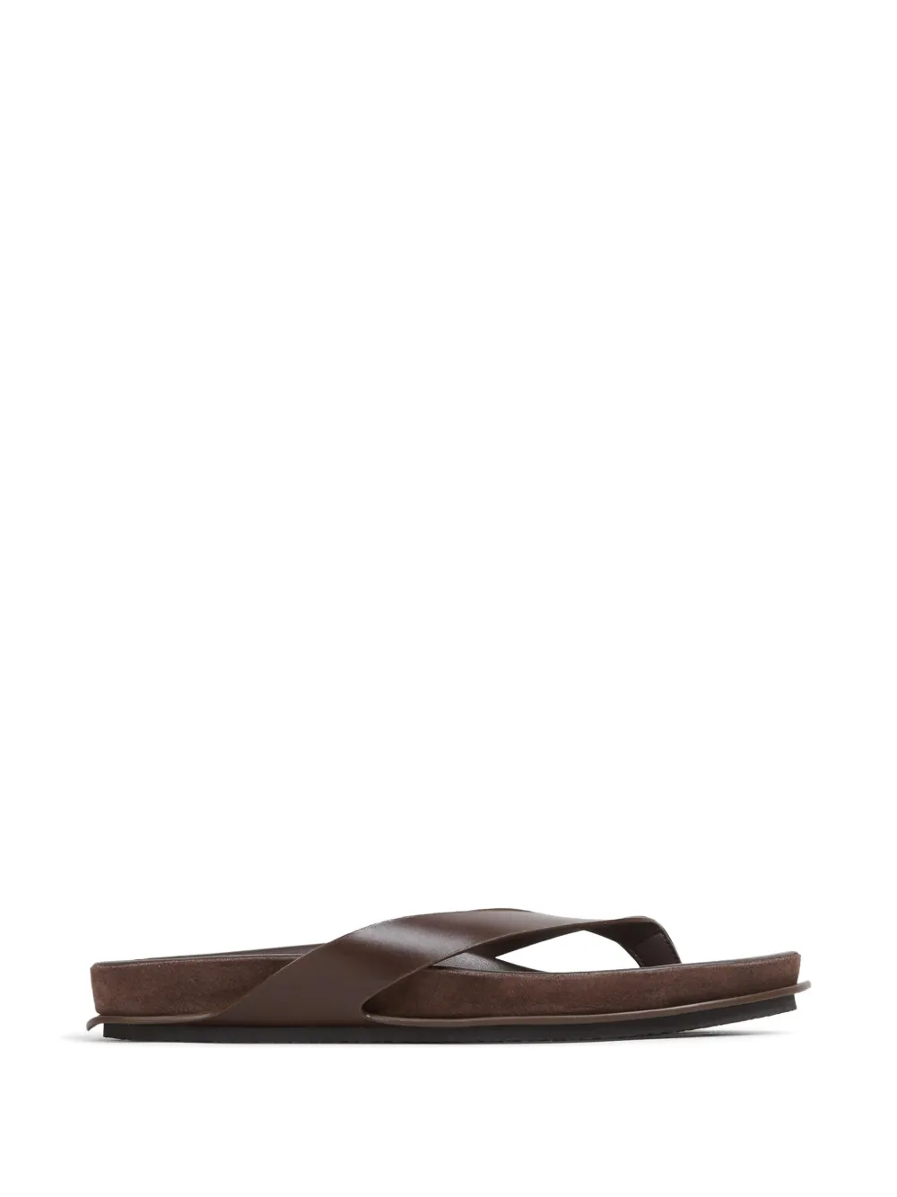 Jacquemus Les Tatanes leather sandals - Marrone