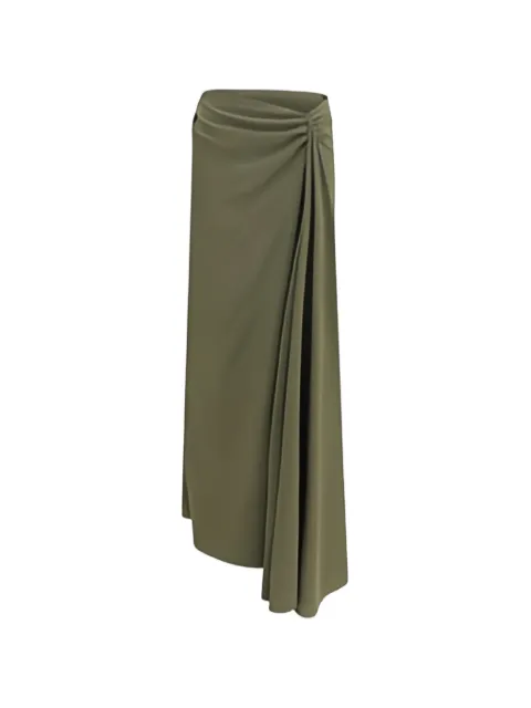 Alexander McQueen asymmetric-waist maxi skirt