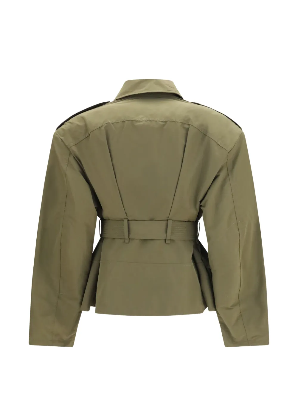 Alexander McQueen Jack met ceintuur Groen