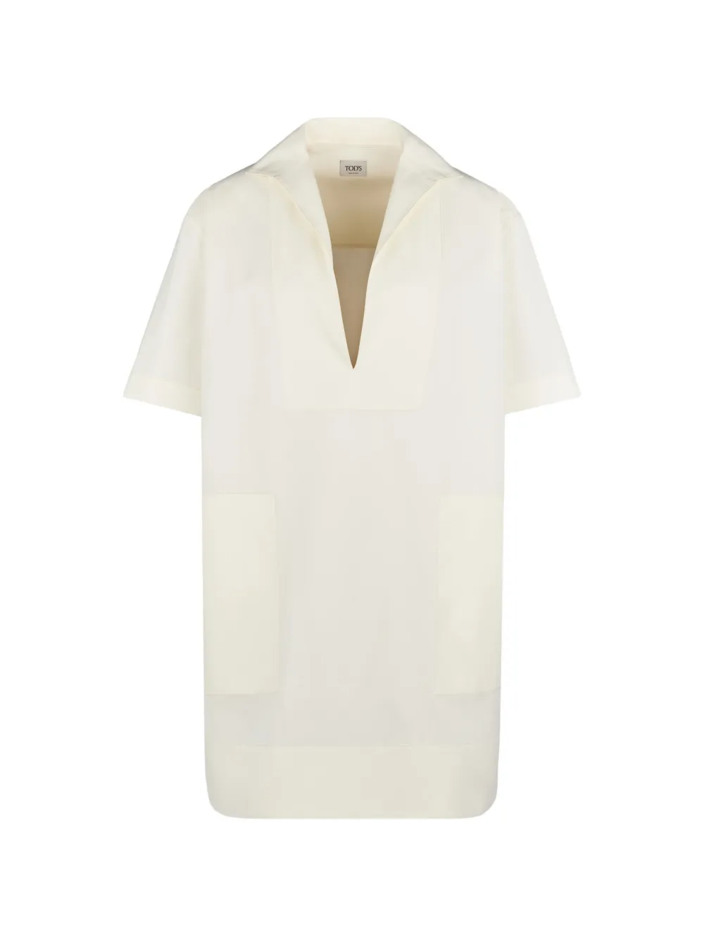 Tod's Kleid mit aufgesetzten Taschen - Nude