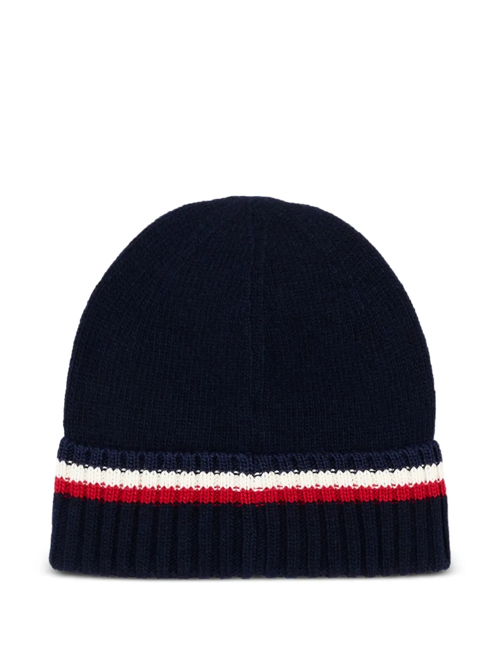 Moncler Enfant Gestreepte muts Blauw