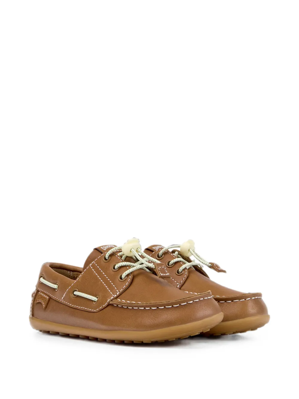 Camper Kids Stringate Peu Cami - Marrone