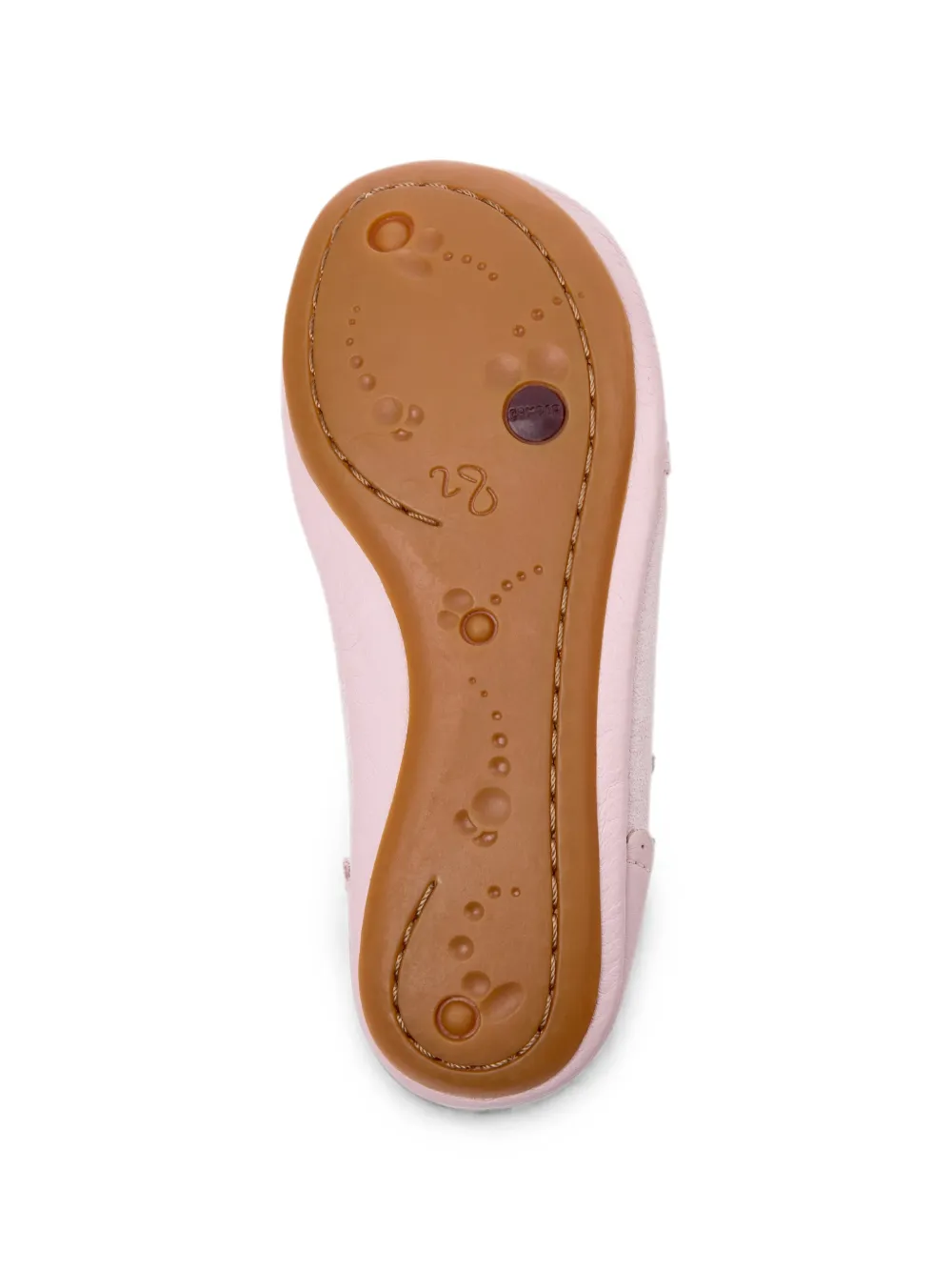 Camper Kids Right ballerina's met strik-detail Roze